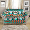 Indian Navajo Ethnic Themed Design Print Loveseat Sofa Protector-JTAMIGO.COM