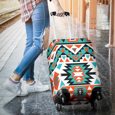 Indian Navajo Ethnic Themed Design Print Luggage Cover Protector