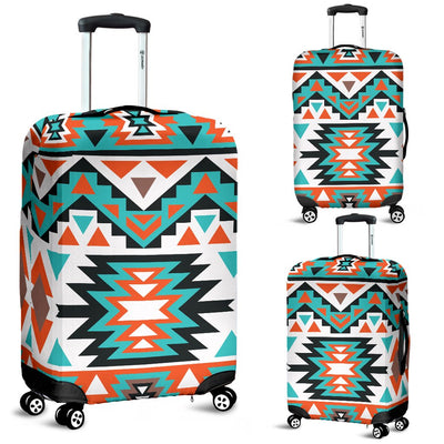 Indian Navajo Ethnic Themed Design Print Luggage Cover Protector
