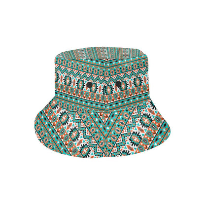 Indian Navajo Ethnic Themed Design Print Unisex Bucket Hat