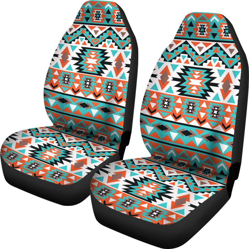 Indian Navajo Ethnic Themed Design Print Universal Fit Car Seat Covers