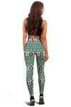Indian Navajo Ethnic Themed Design Print Women Leggings