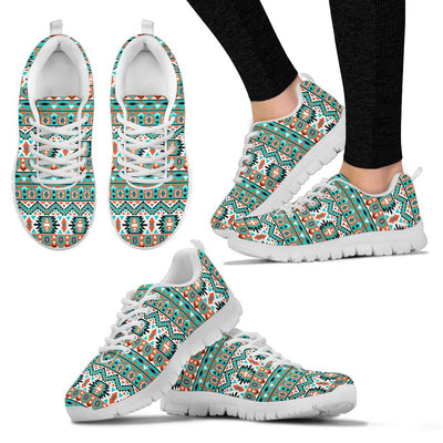 Indian Navajo Ethnic Themed Design Print Women Sneakers Shoes