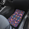 Indian Navajo Pink Themed Design Print Car Floor Mats