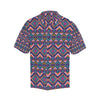 Indian Navajo Pink Themed Design Print Men Aloha Hawaiian Shirt