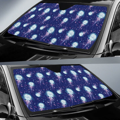 Jellyfish Cute Design Car Sun Shade For Windshield