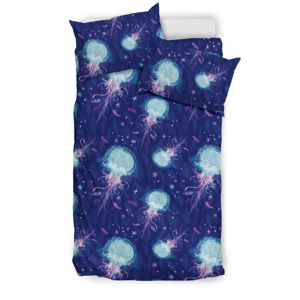 Jellyfish Cute Design Duvet Cover Bedding Set