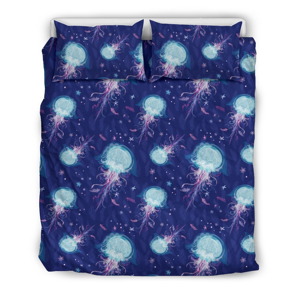 Jellyfish Cute Design Duvet Cover Bedding Set