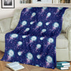 Jellyfish Cute Design Fleece Blanket