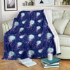 Jellyfish Cute Design Fleece Blanket