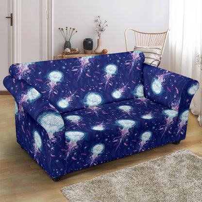Jellyfish Cute Design Loveseat Slipcover-JTAMIGO.COM