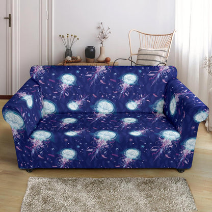 Jellyfish Cute Design Loveseat Slipcover-JTAMIGO.COM