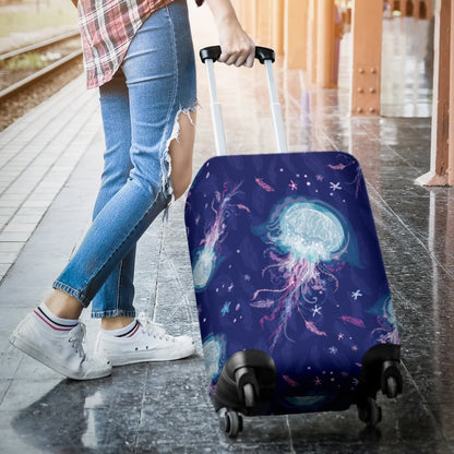 Jellyfish Cute Design Luggage Cover Protector