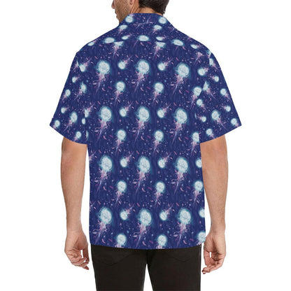 Jellyfish Cute Design Men Aloha Hawaiian Shirt