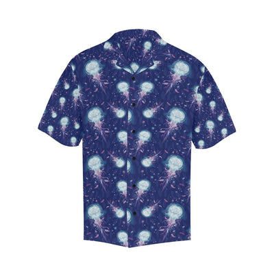 Jellyfish Cute Design Men Aloha Hawaiian Shirt