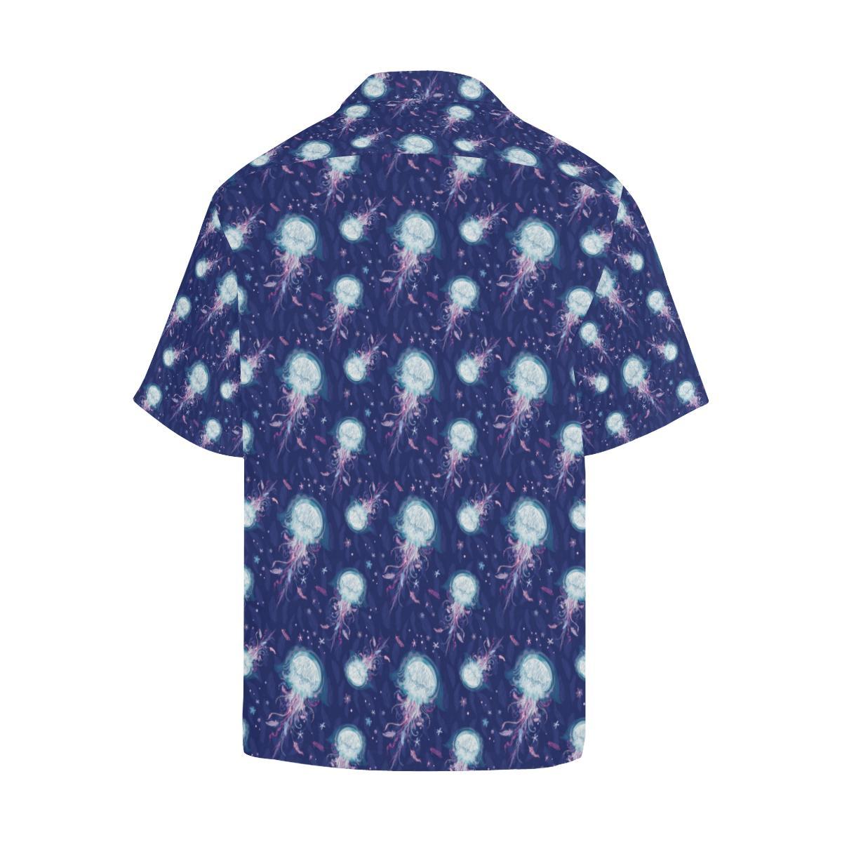 Jellyfish Cute Design Men Aloha Hawaiian Shirt