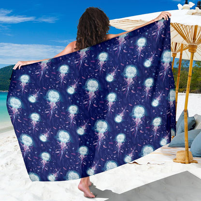 Jellyfish Cute Design Sarong Pareo Wrap