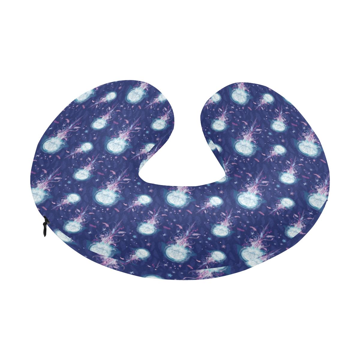 Jellyfish Cute Design U-Shaped Travel Neck Pillow-JTAMIGO.COM