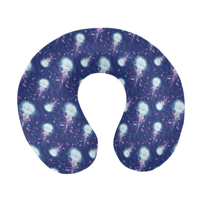 Jellyfish Cute Design U-Shaped Travel Neck Pillow-JTAMIGO.COM