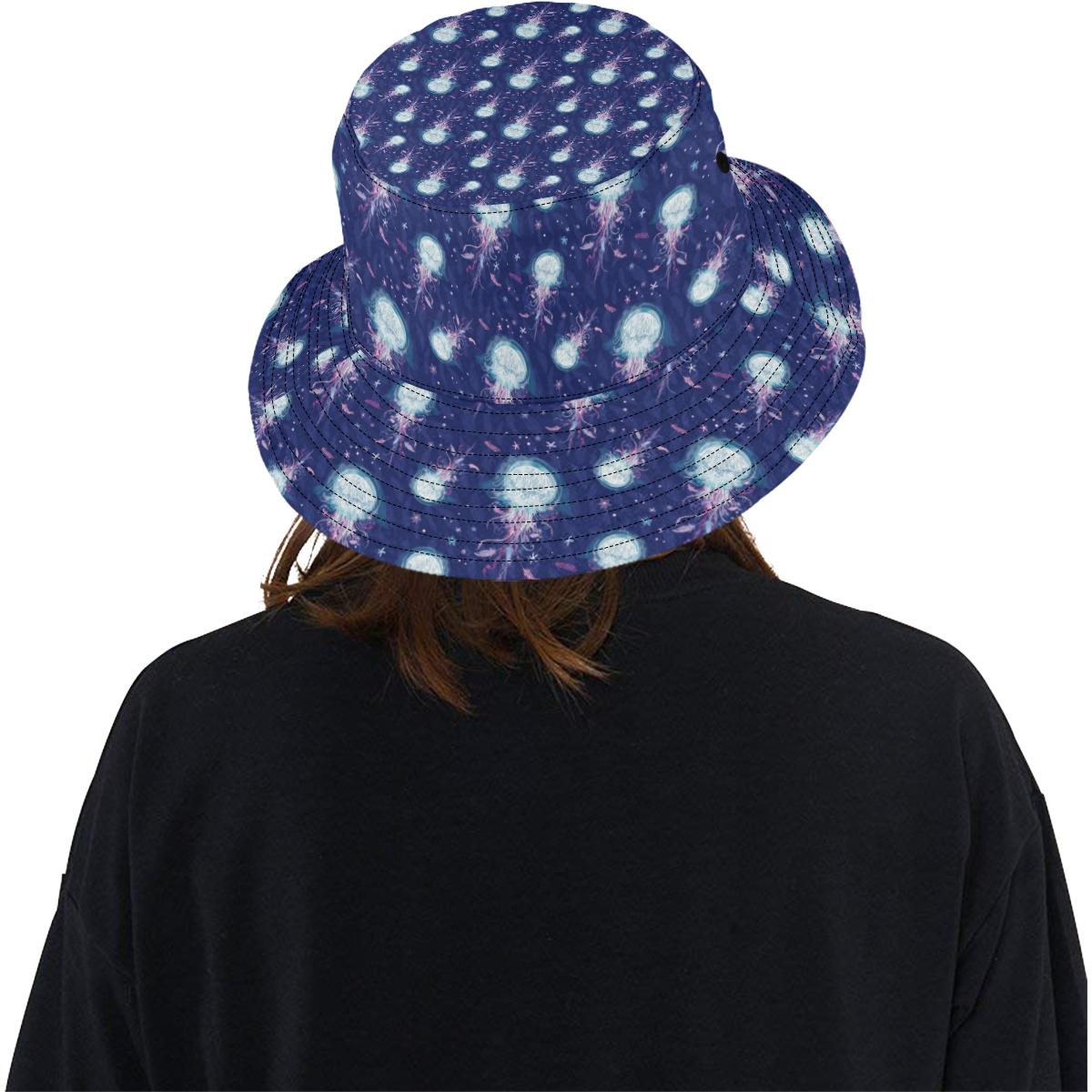 Jellyfish Cute Design Unisex Bucket Hat