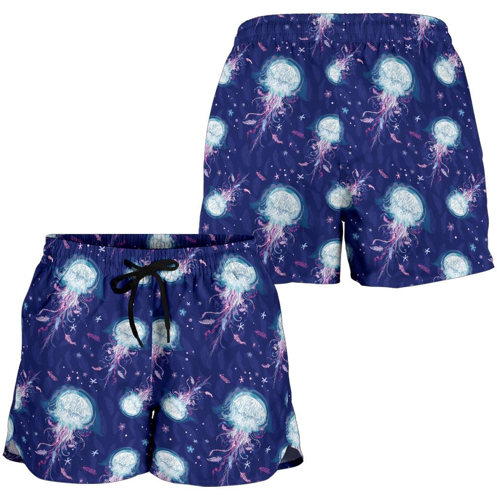 Jellyfish Cute Design Women Shorts-JTAMIGO.COM