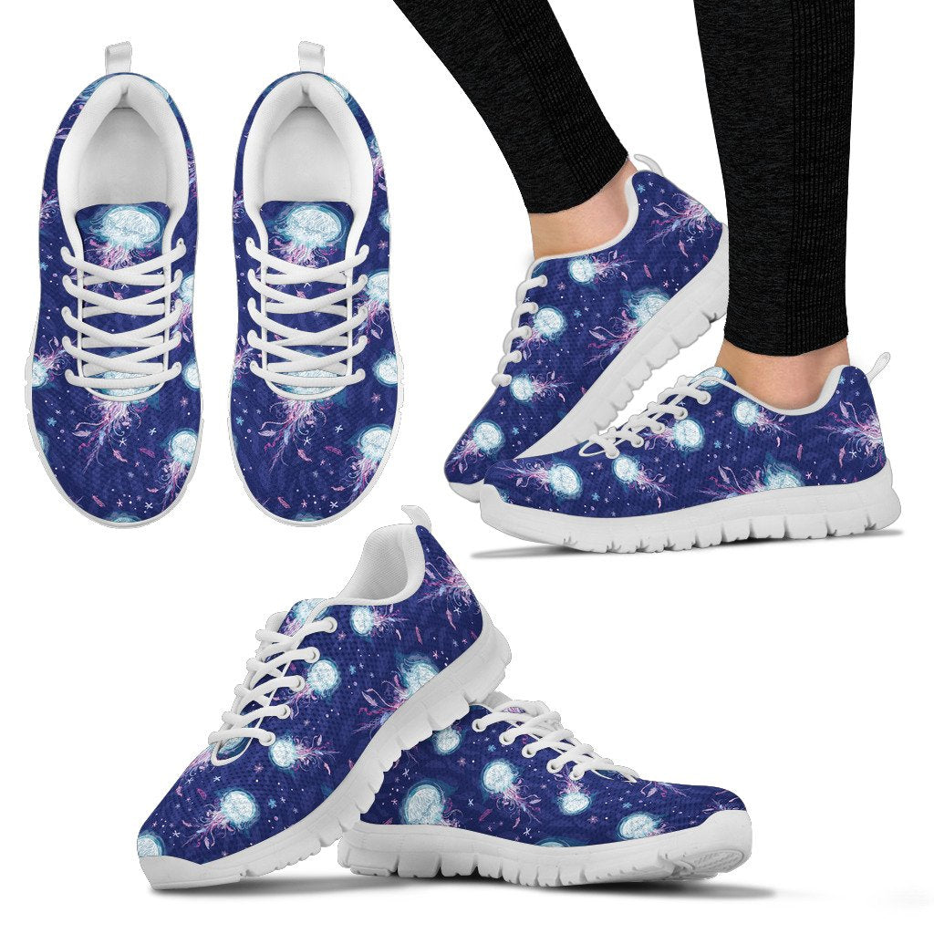 Jellyfish Cute Design Women Sneakers Shoes