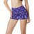 Jellyfish Style Print High Waisted Spandex Shorts-JTAMIGO.COM