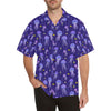 Jellyfish Style Print Men Aloha Hawaiian Shirt