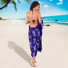 Jellyfish Style Print Sarong Pareo Wrap