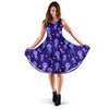 Jellyfish Style Print Sleeveless Dress