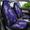 Jellyfish Style Print Universal Fit Car Seat Covers