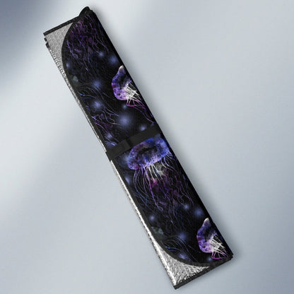 Jellyfish Themed Car Sun Shade For Windshield