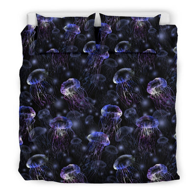 Jellyfish Themed Duvet Cover Bedding Set