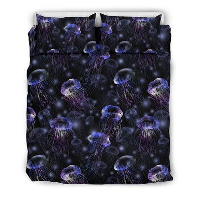 Jellyfish Themed Duvet Cover Bedding Set