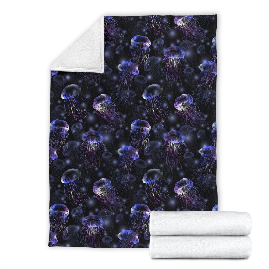 Jellyfish Themed Fleece Blanket