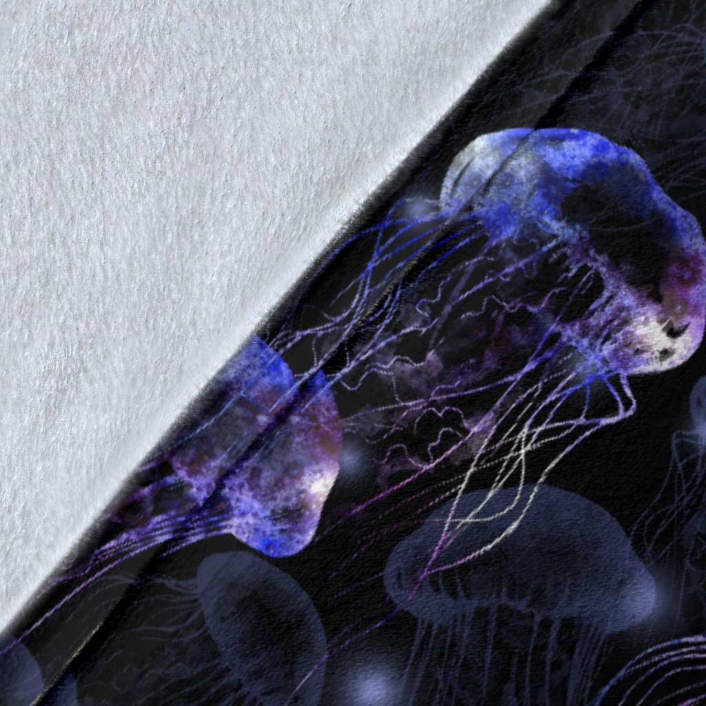 Jellyfish Themed Fleece Blanket