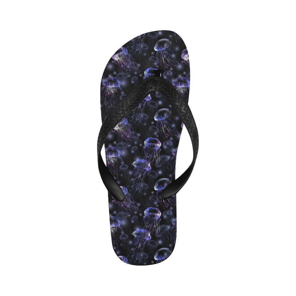 Jellyfish Themed Flip Flops-JTAMIGO.COM