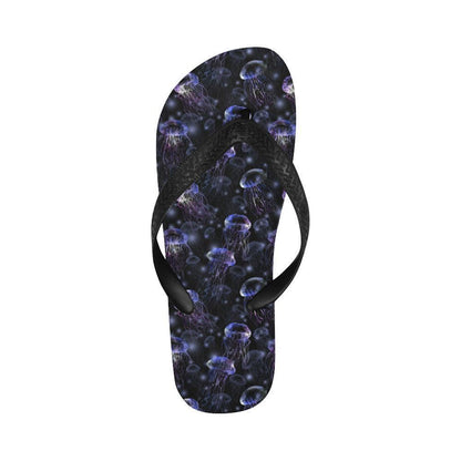 Jellyfish Themed Flip Flops-JTAMIGO.COM