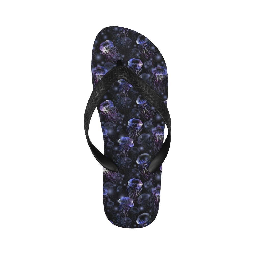 Jellyfish Themed Flip Flops-JTAMIGO.COM