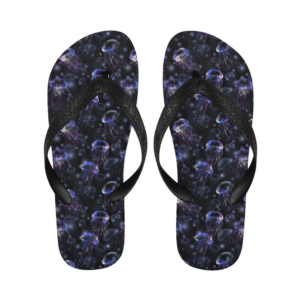 Jellyfish Themed Flip Flops-JTAMIGO.COM
