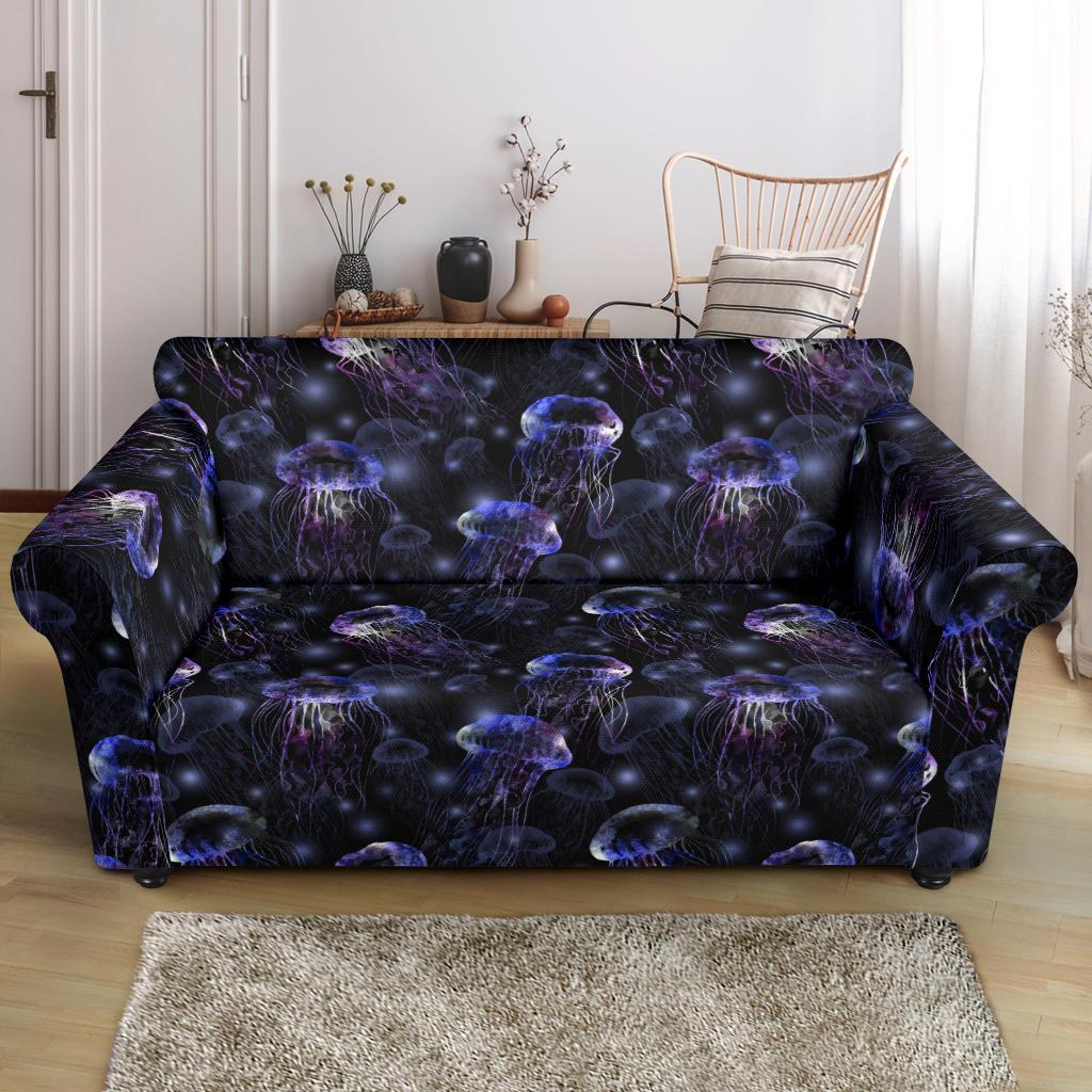 Jellyfish Themed Loveseat Slipcover-JTAMIGO.COM