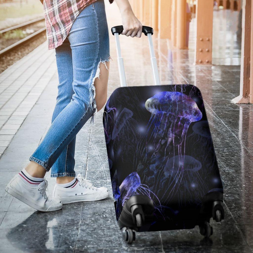 Jellyfish Themed Luggage Cover Protector