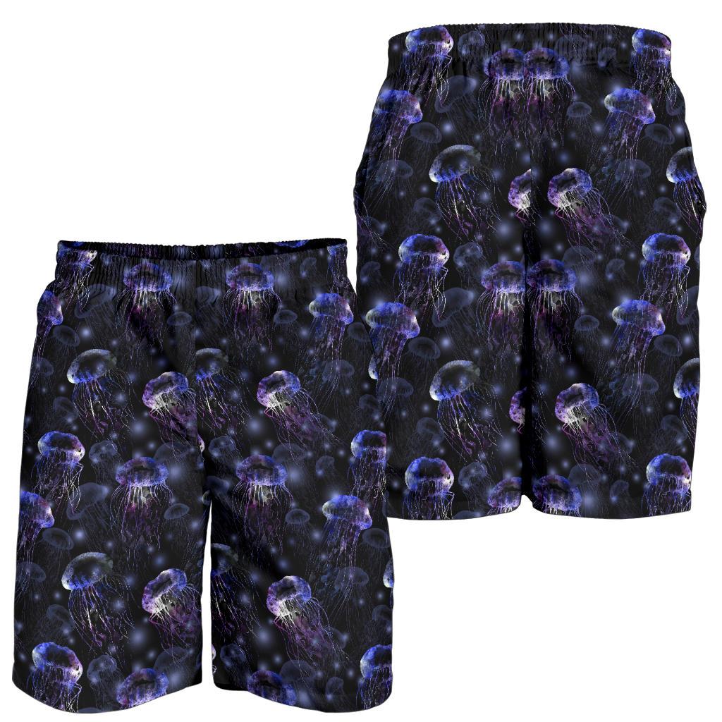 Jellyfish Themed Mens Shorts-JTAMIGO.COM