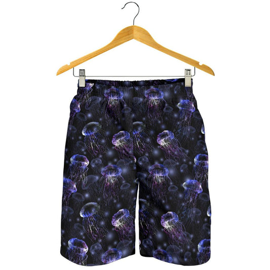 Jellyfish Themed Mens Shorts-JTAMIGO.COM