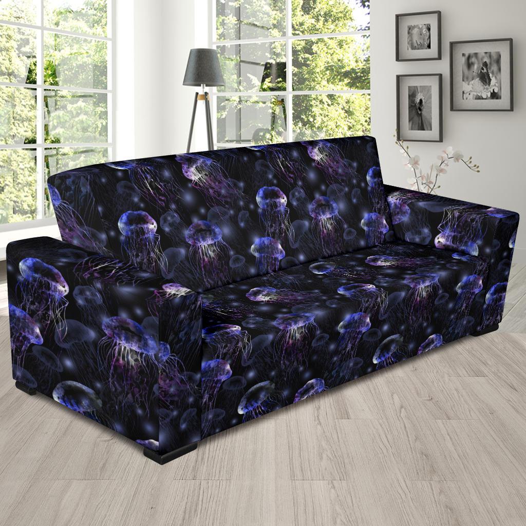 Jellyfish Themed Sofa Slipcover-JTAMIGO.COM