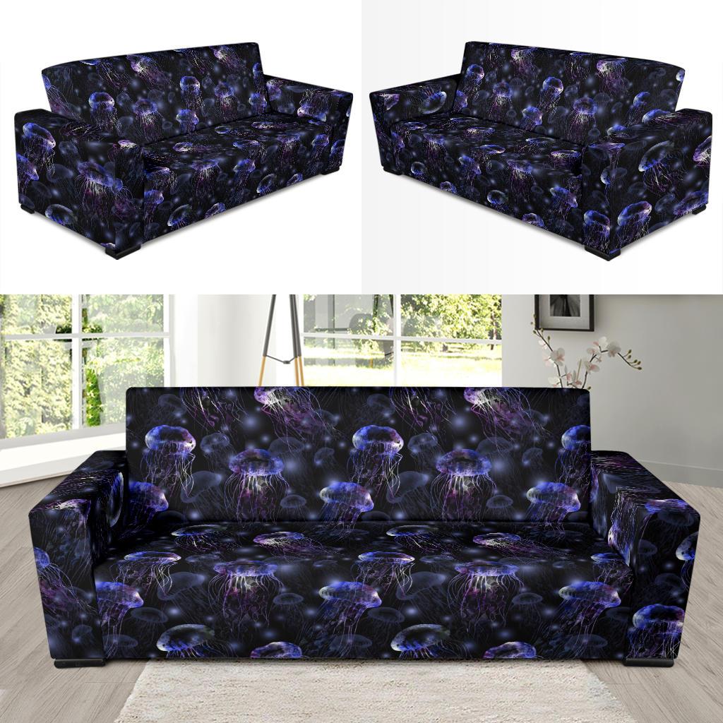 Jellyfish Themed Sofa Slipcover-JTAMIGO.COM
