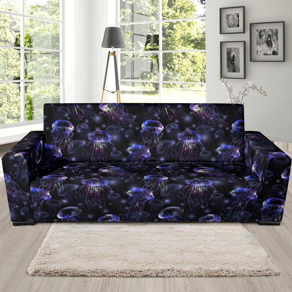 Jellyfish Themed Sofa Slipcover-JTAMIGO.COM