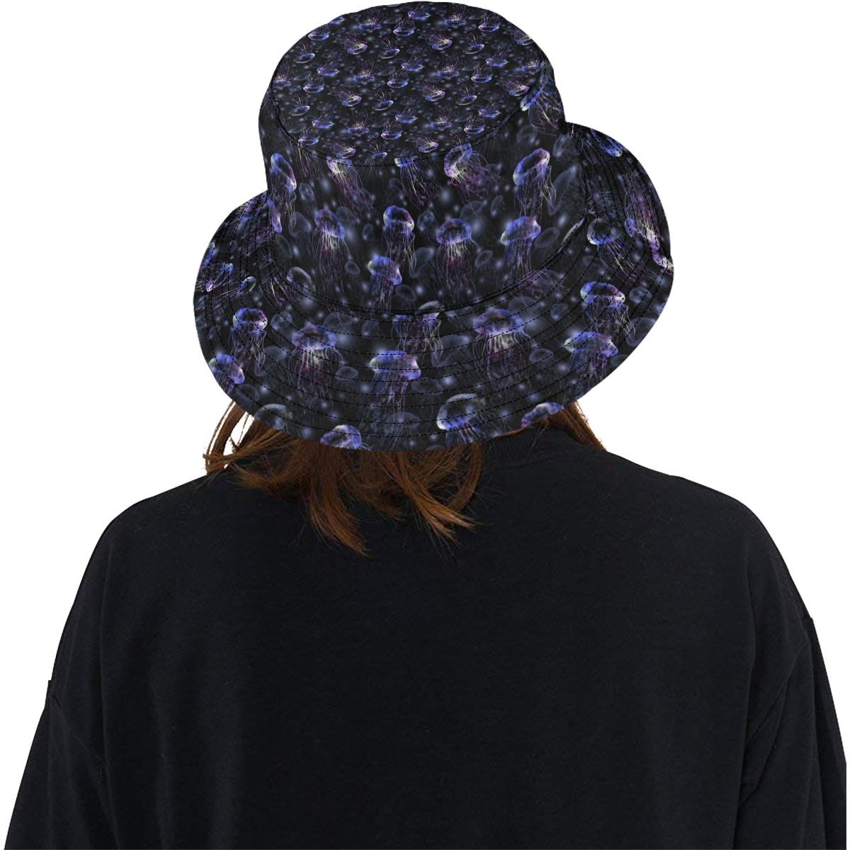 Jellyfish Themed Unisex Bucket Hat