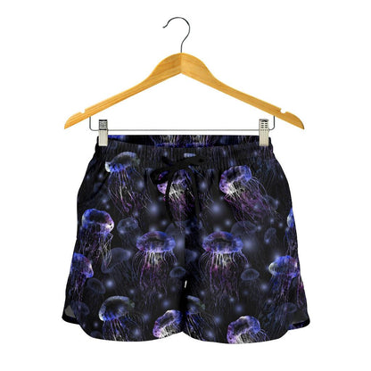 Jellyfish Themed Women Shorts-JTAMIGO.COM