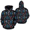 Jellyfish Underwater Print Pullover Hoodie